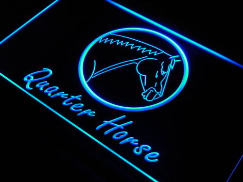 Quarter Horse Model Display Shop Neon Light Sign